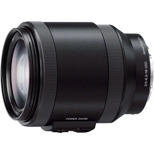 sony-selp18200-selp-18200-obiettivo-power-zoom-e-mount-18-200mm-f3-5-6-3-oss-con image 1