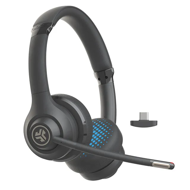 jlab-go-work-wireless-on-ear-headset-gen-2-black-cuffia-on-ear-wireless-per-chia image 1