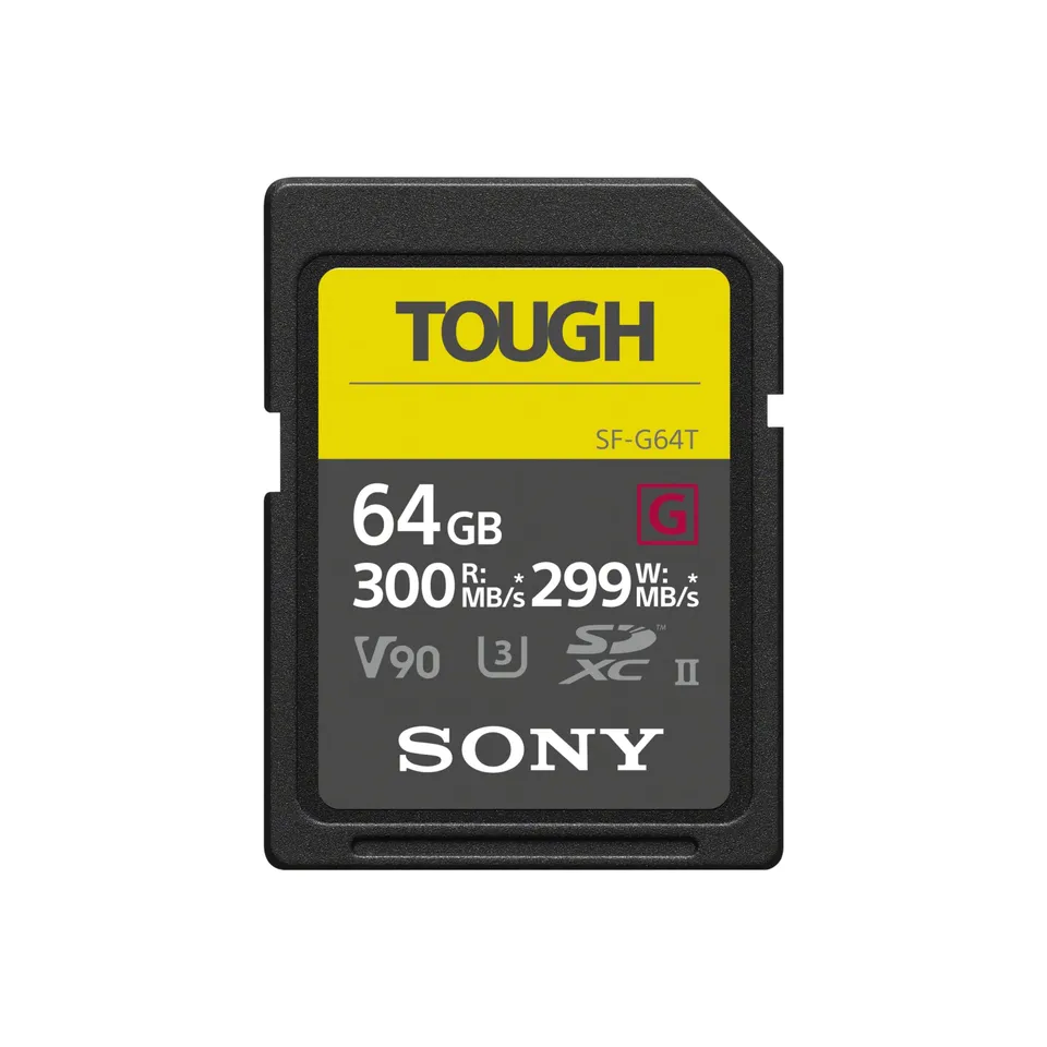 sony-sf-g-tough-sf64tg-scheda-di-memoria-sdxc-64-gb-uhs-ii-v90-300-mb-s-lettura- image 1