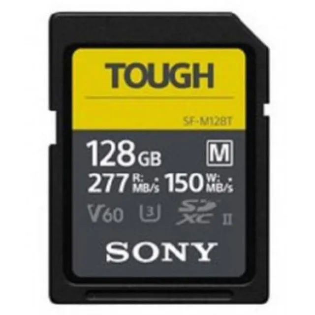 sony-sf-m128t-tough-scheda-di-memoria-sdxc-128-gb-uhs-ii-v60-fino-a-277-mb-s-let image 1