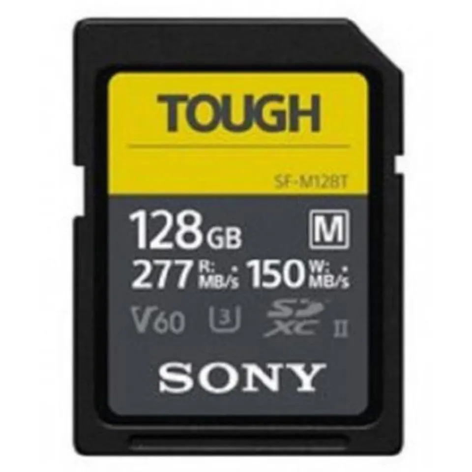 sony-sf-m128t-tough-scheda-di-memoria-sdxc-128-gb-uhs-ii-v60-fino-a-277-mb-s-let image 1
