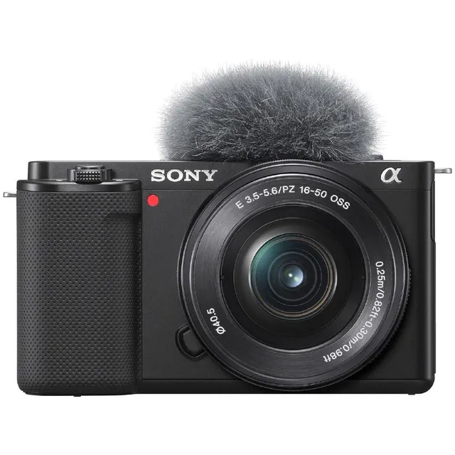 sony-zv-e10l-fotocamera-per-vlogging-con-obiettivo-16-50-mm-aps-c-video-4k-displ image 1