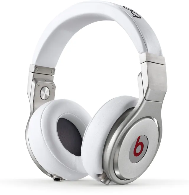 beats-pro-by-dr-dre-cuffie-over-ear-cablate-bianche-padiglioni-girevoli-comandi- image 1