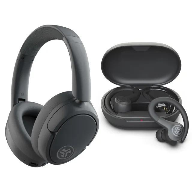 jlab-jbuds-lux-headphones-graphite-go-sport-earbuds-graphite-set-regalo-audio-cu image 1