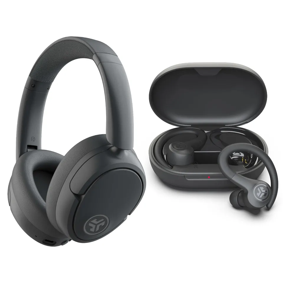 jlab-jbuds-lux-headphones-graphite-go-sport-earbuds-graphite-set-regalo-audio-cu image 1