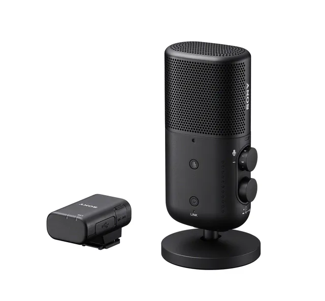 sony-ecm-s1-microfono-wireless-per-streaming-e-podcast-con-riduzione-del-rumore image 1