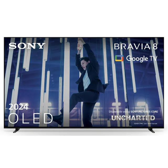 sony-bravia-8-oled-65-xr80-4k-hdr-google-smart-tv-2024-120hz-supporto-a-4-vie-re image 1