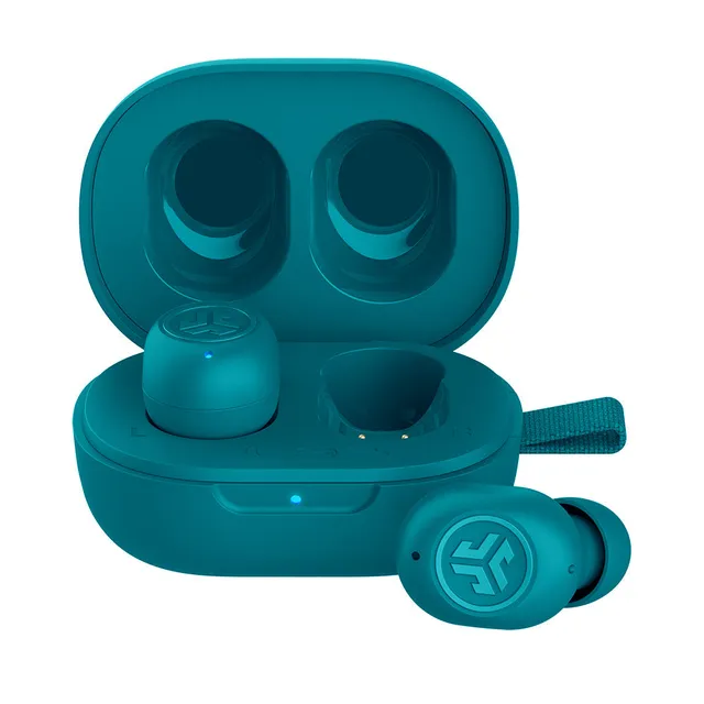 jlab-jbuds-mini-true-wireless-earbuds-teal-cuffie-in-ear-ultra-compacte-con-20h- image 1