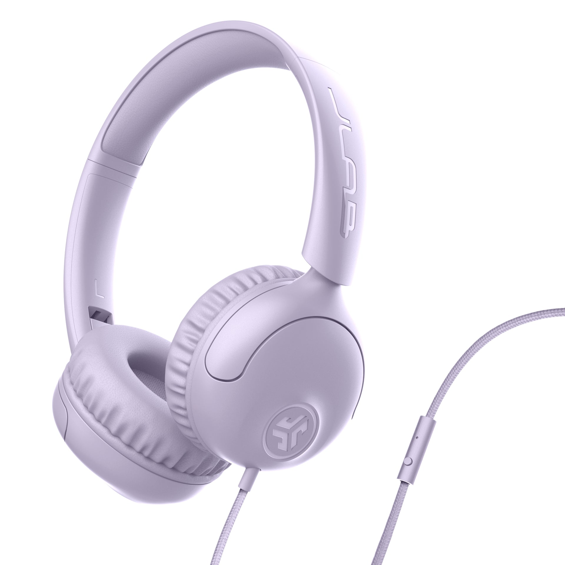 jlab-studio-2-wired-on-ear-headphones-lilac-cuffie-on-ear-cablate-3-5mm-con-micr image 1