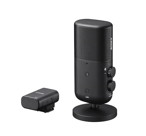 sony-ecm-s1-microfono-wireless-per-streaming-e-podcast-con-riduzione-del-rumore image 8