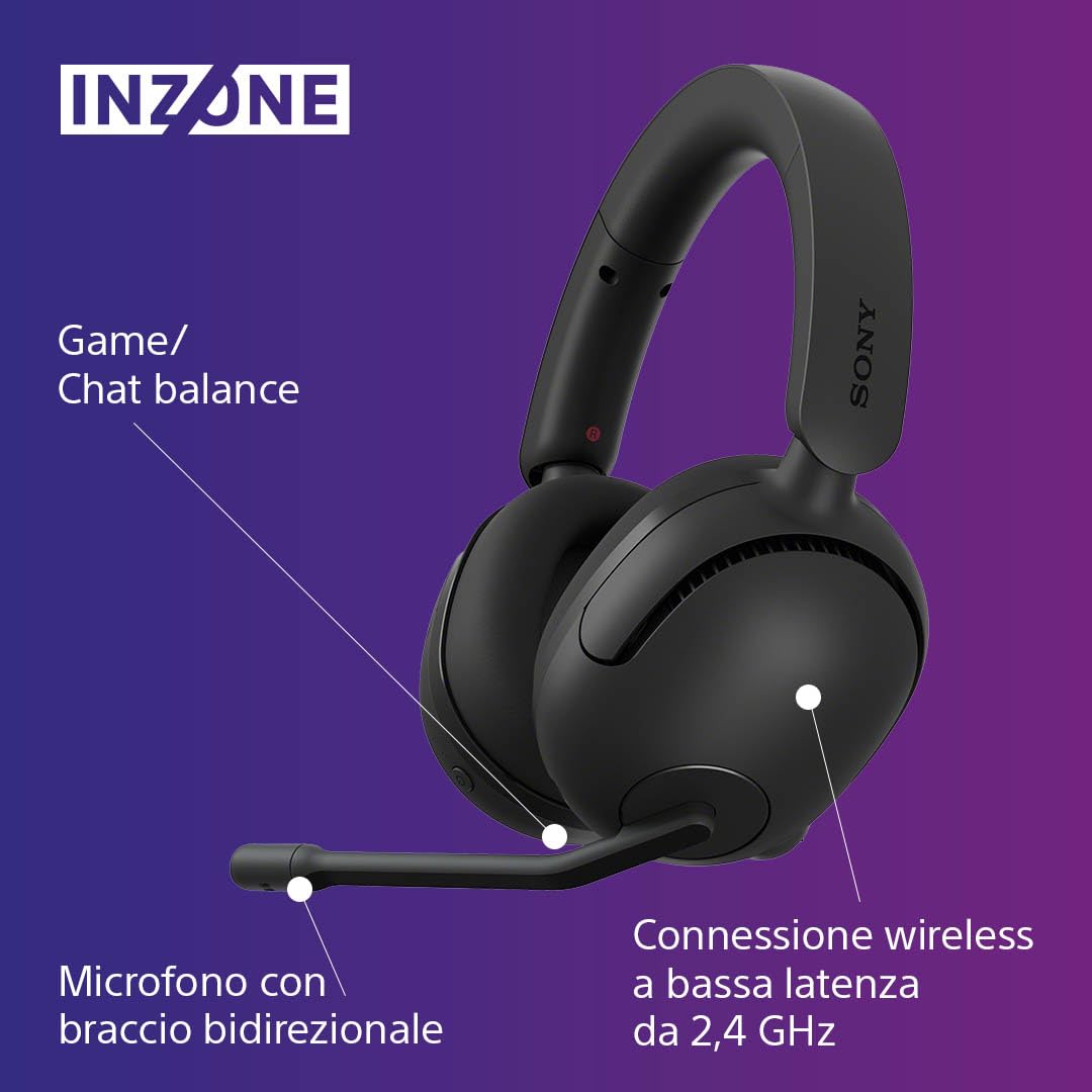 sony-inzone-h5-cuffie-gaming-wireless-con-suono-spaziale-360-batteria-28-ore-bas image 6