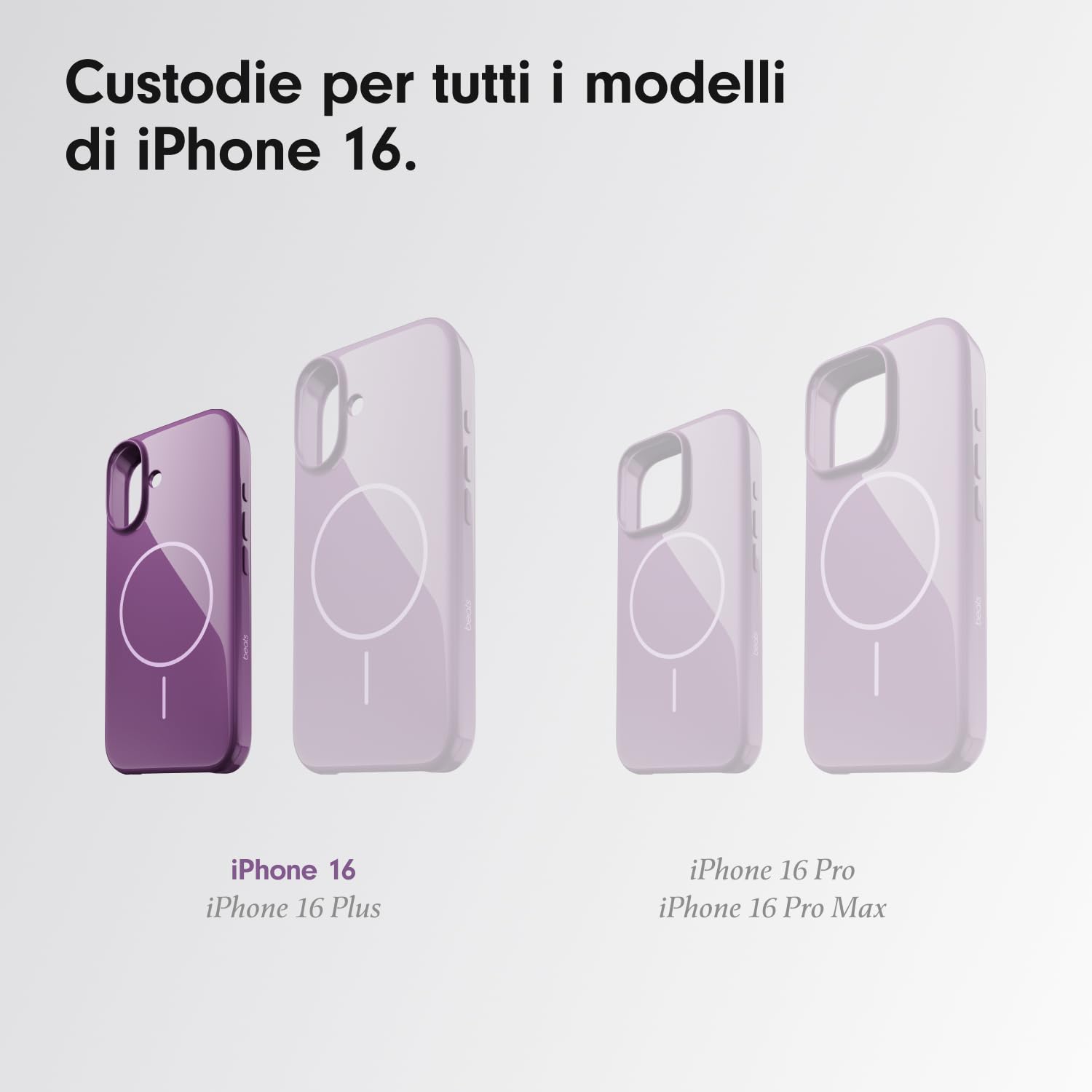 beats-custodia-per-iphone-16-con-magsafe-policarbonato-rigido-resistente-ai-graf image 2