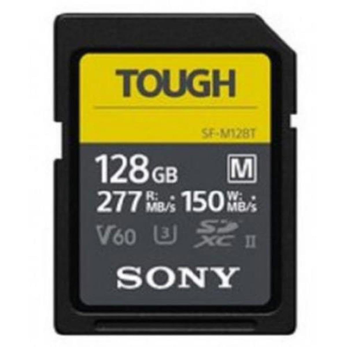 sony-sf-m128t-tough-scheda-di-memoria-sdxc-128-gb-uhs-ii-v60-fino-a-277-mb-s-let image 1