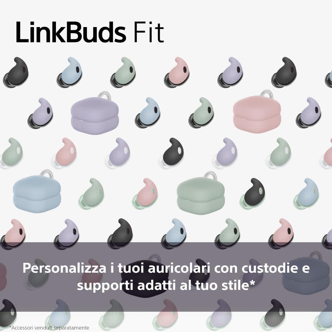 sony-custodia-per-linkbuds-fit-cover-protettiva-con-anello-easy-clip-on-ash-pink image 3