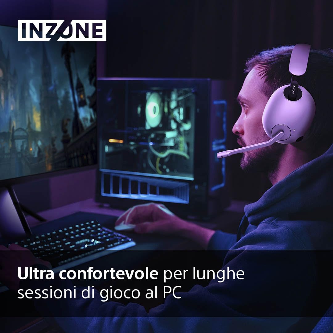 sony-inzone-h9-cuffie-gaming-wireless-con-noise-cancelling-360-spatial-sound-mic image 4