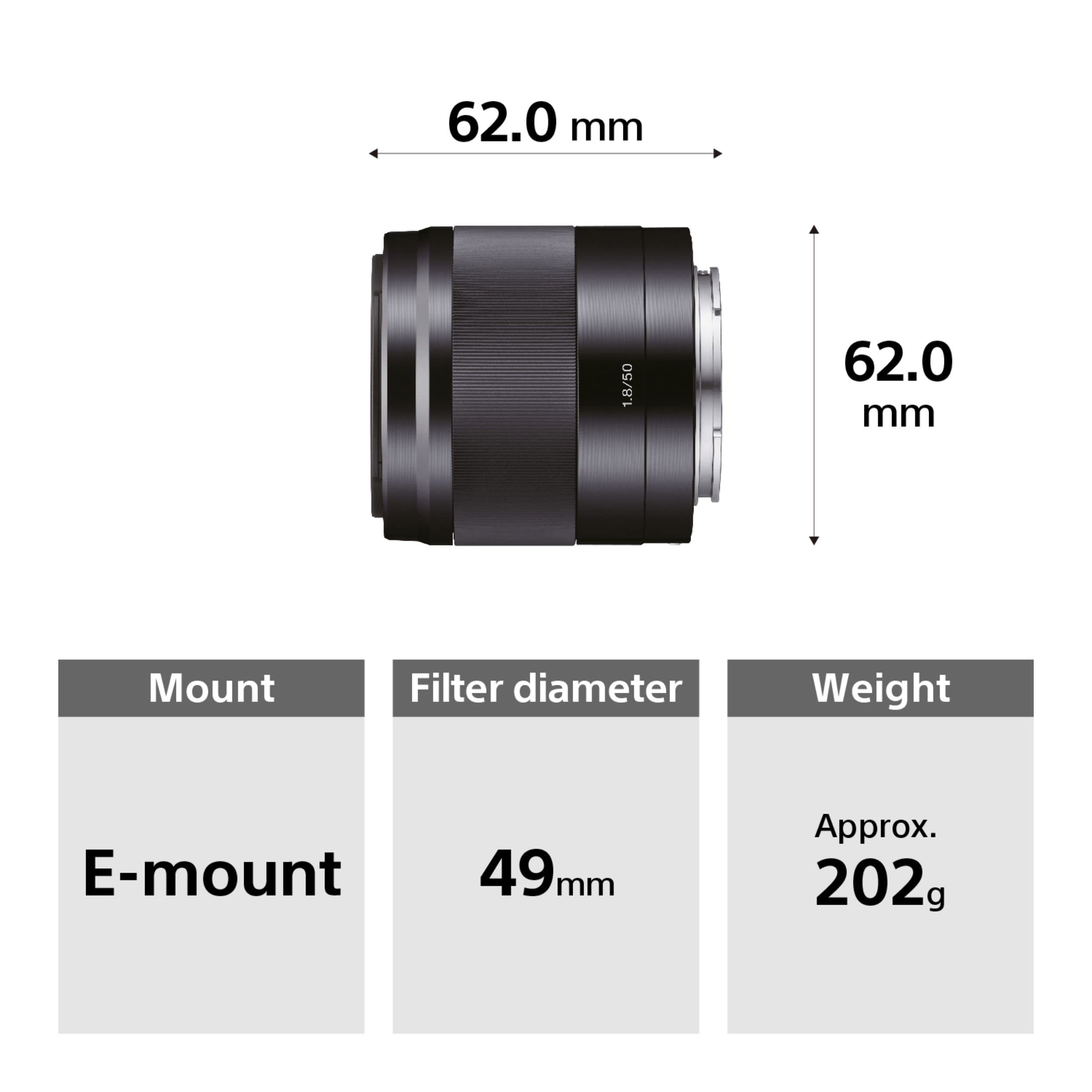 sony-sel50f18b-obiettivo-50mm-f-1-8-standard-per-ritratto-aps-c-stabilizzato-oss image 7