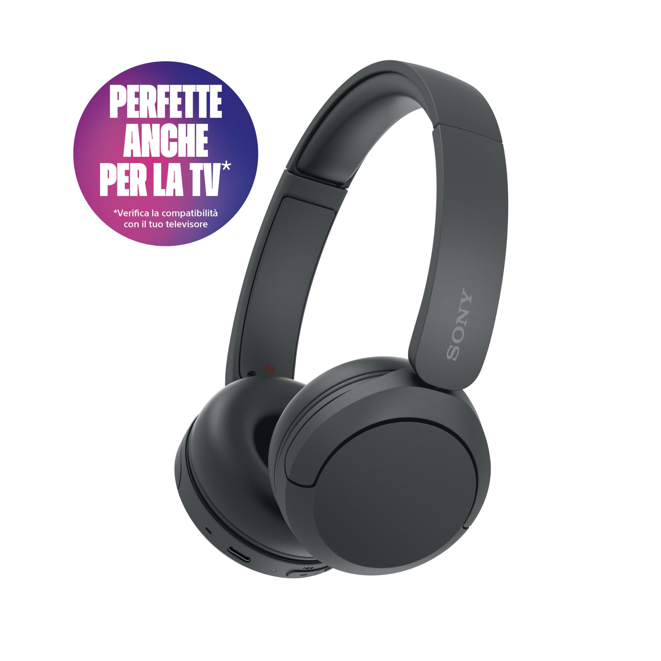 sony-wh-ch520-cuffie-wireless-on-ear-con-connessione-multipoint-50-ore-di-batter image 3