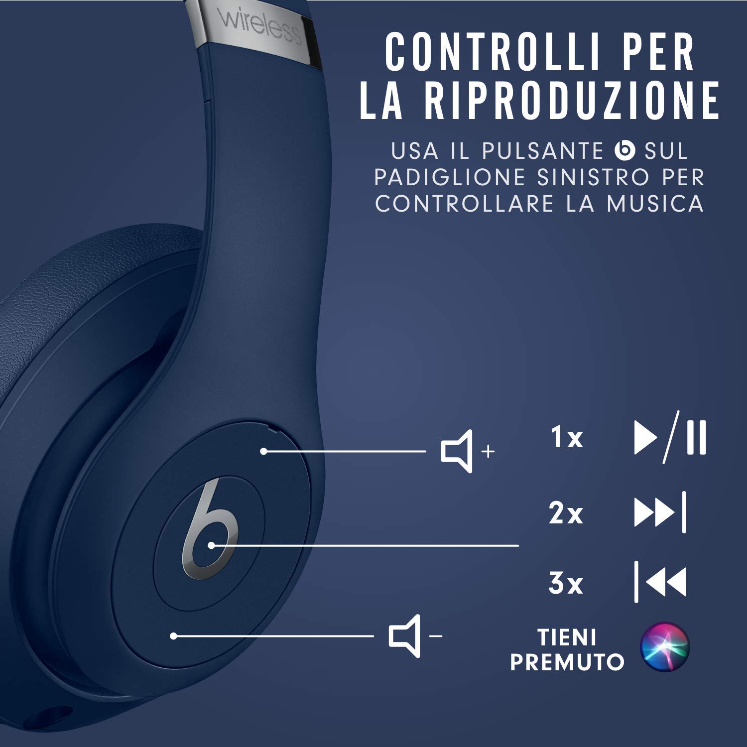 beats-studio3-wireless-cuffie-con-cancellazione-attiva-del-rumore-chip-apple-w1- image 6