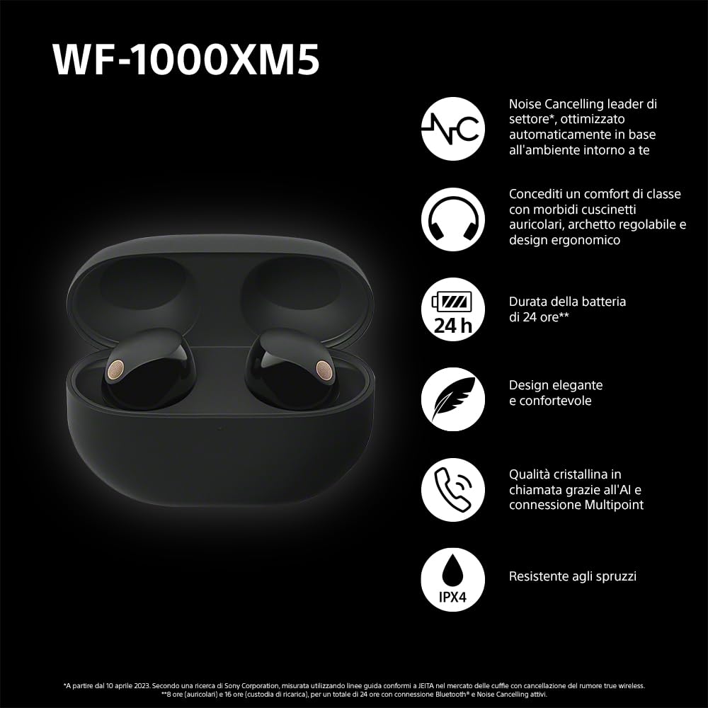 sony-wf-1000xm5-cuffie-wireless-in-ear-con-noise-cancelling-dynamic-driver-x-hi- image 7