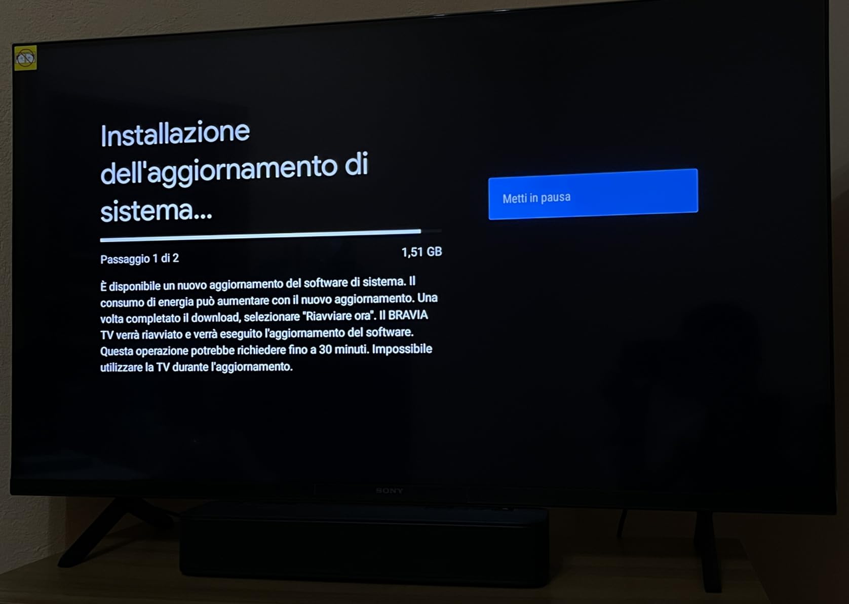 Qualità Sony immutata