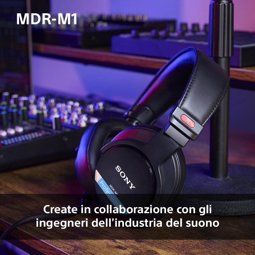sony-mdr-m1-studio-cuffie-da-studio-chiuse-cablate-con-riproduzione-ultra-larga- image 5