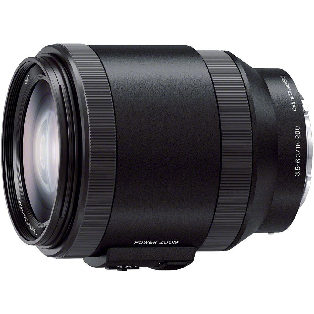 sony-selp18200-selp-18200-obiettivo-power-zoom-e-mount-18-200mm-f3-5-6-3-oss-con image 1