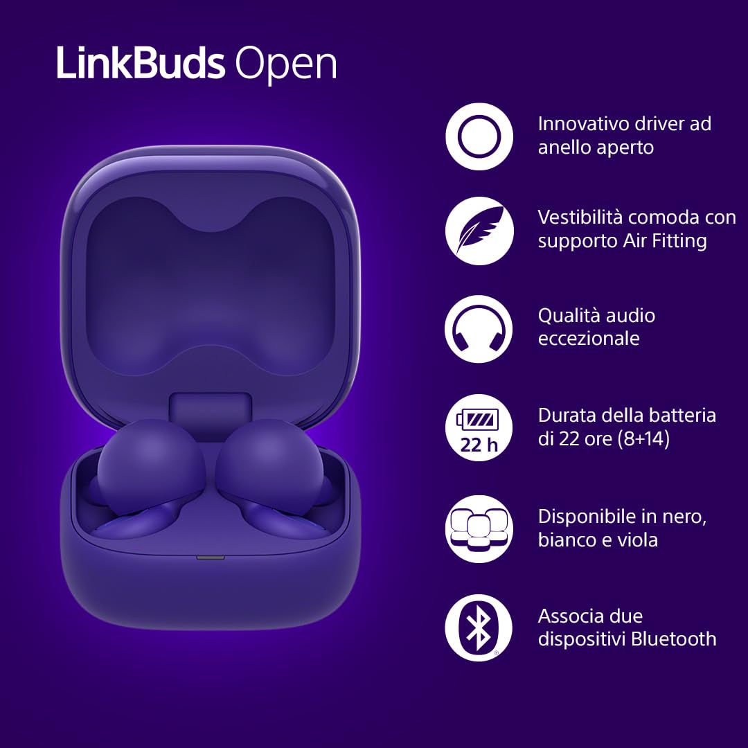 sony-linkbuds-open-cuffie-bluetooth-true-wireless-aperte-violet-olivia-rodrigo-d image 2