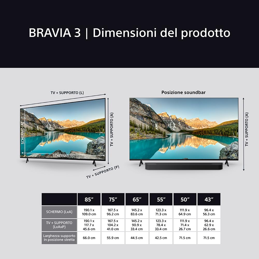 sony-bravia-3-43-pollici-2025-smart-tv-direct-led-4k-con-google-tv-x-balanced-sp image 5