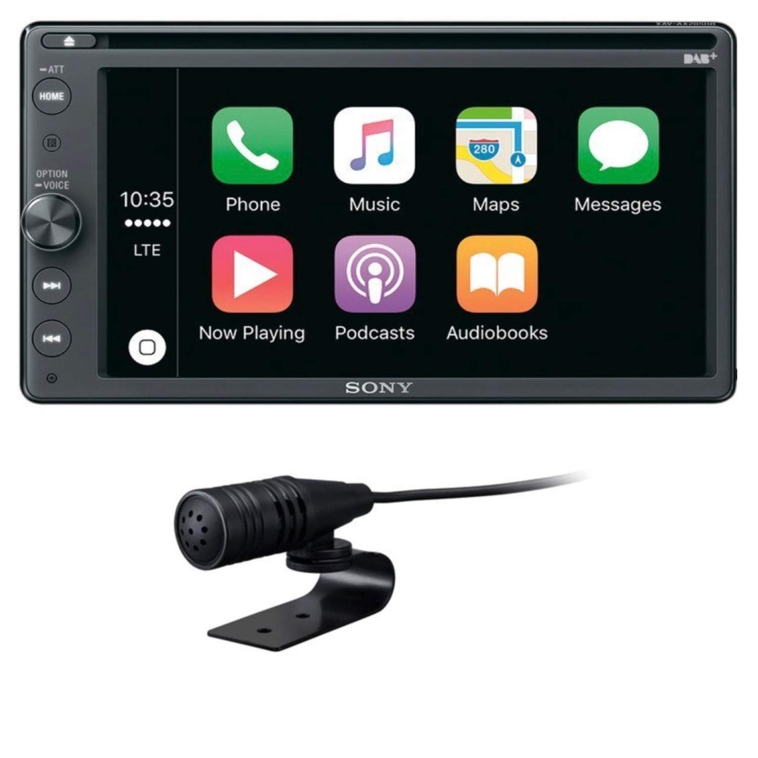sony-xav-ax205db-monitor-auto-2din-6-4-con-lettore-dvd-cd-tuner-dab-dab-e-apple- image 1