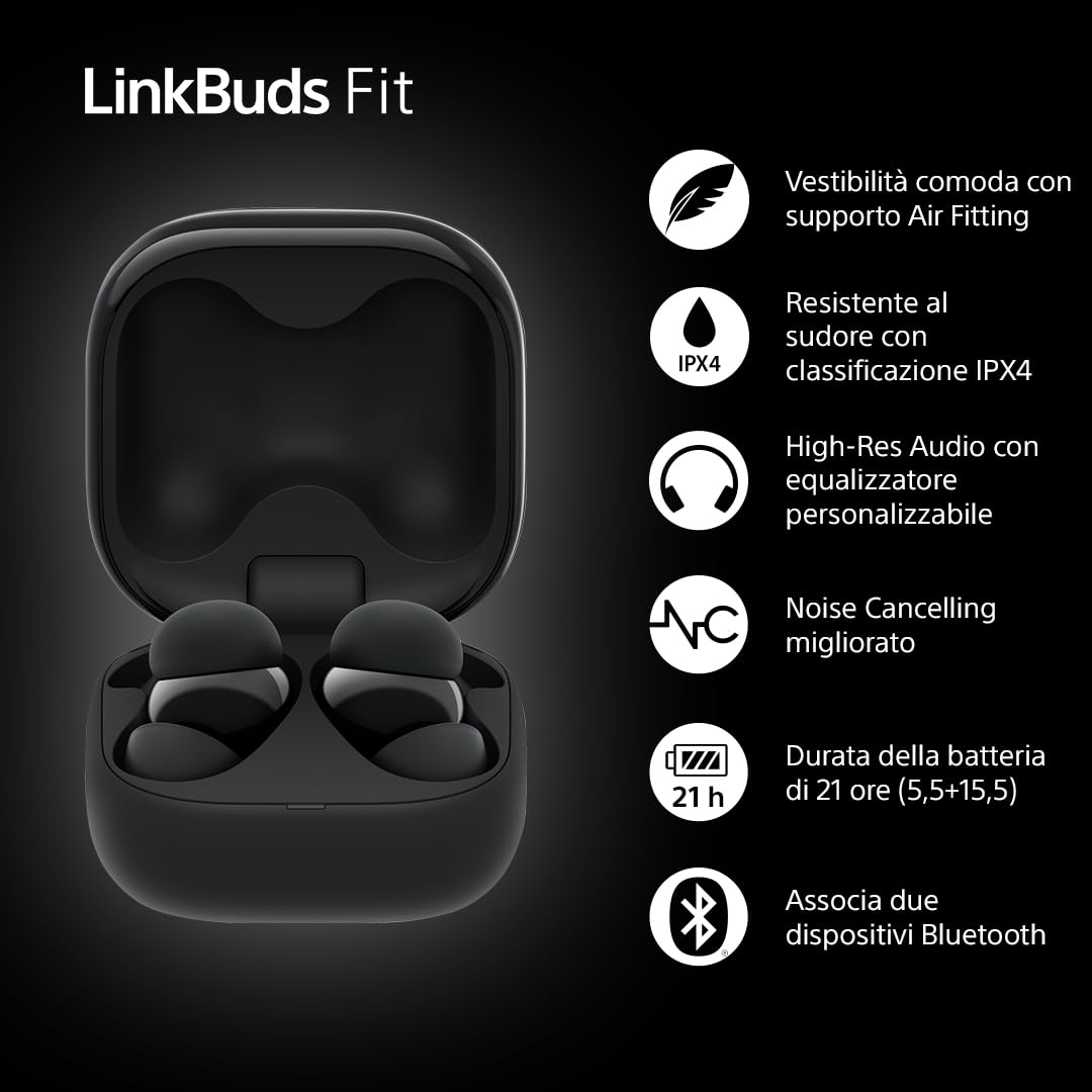 sony-linkbuds-fit-cuffie-true-wireless-bluetooth-con-noise-cancelling-air-fittin image 3
