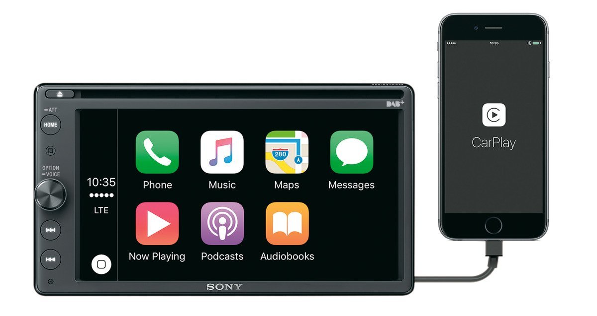 sony-xav-ax205db-monitor-auto-2din-6-4-con-lettore-dvd-cd-tuner-dab-dab-e-apple- image 4