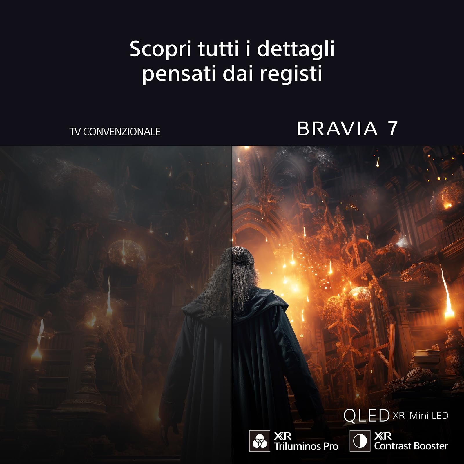 sony-bravia-7-65xr70-smart-tv-qled-mini-led-65-pollici-4k-hdr-120-hz-con-google- image 3