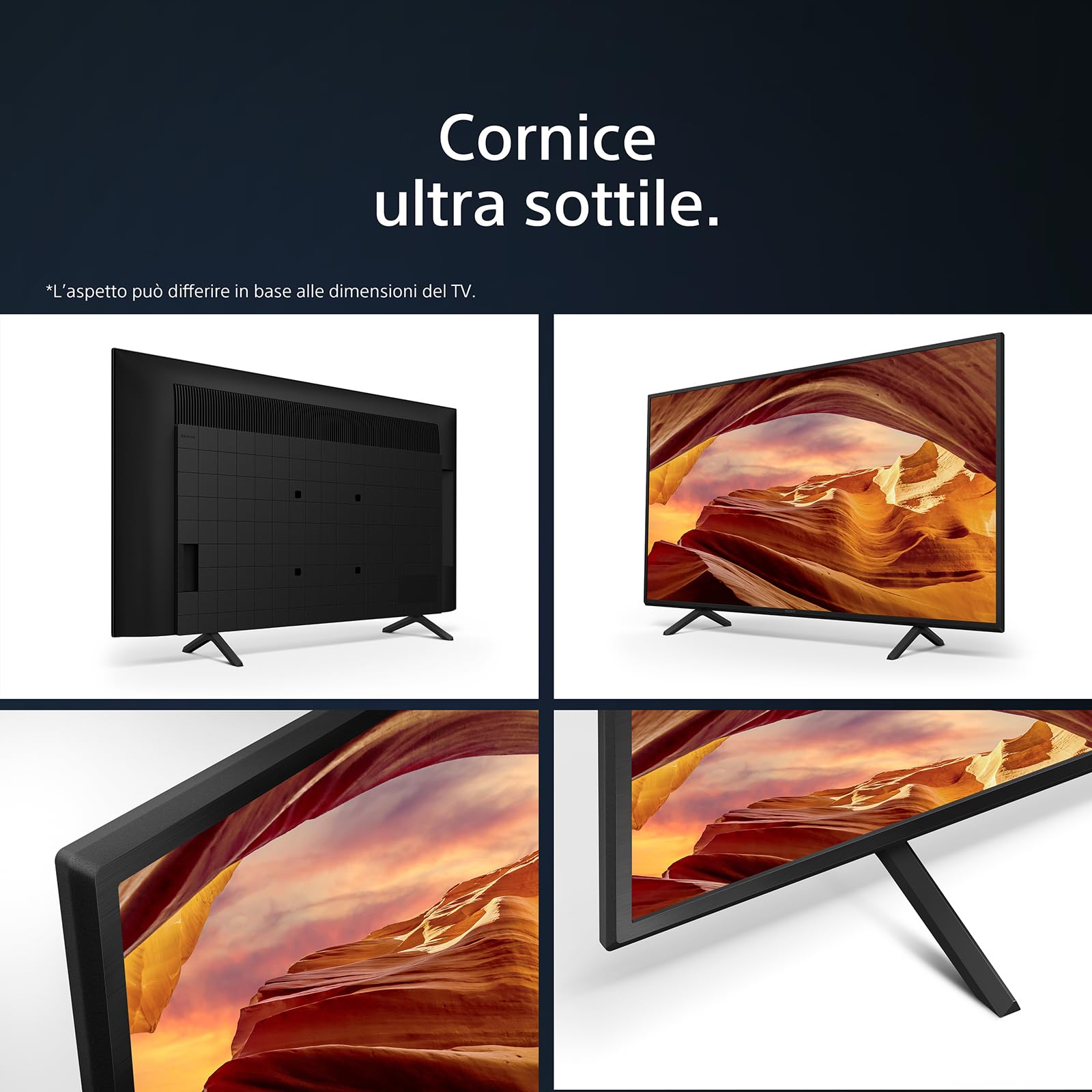 sony-bravia-kd-50x75wl-smart-tv-led-50-4k-hdr-con-google-tv-processore-x1-hdmi-2 image 6