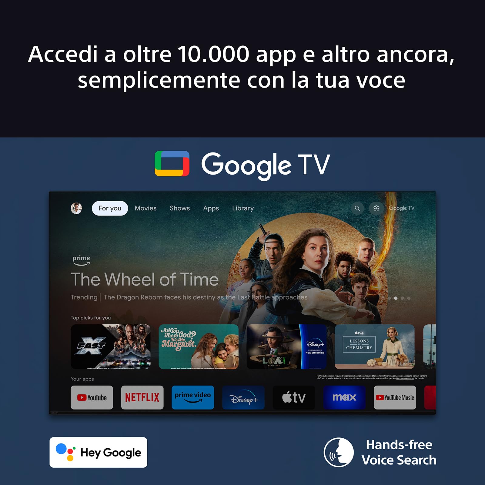 sony-bravia-7-65xr70-smart-tv-qled-mini-led-65-pollici-4k-hdr-120-hz-con-google- image 8