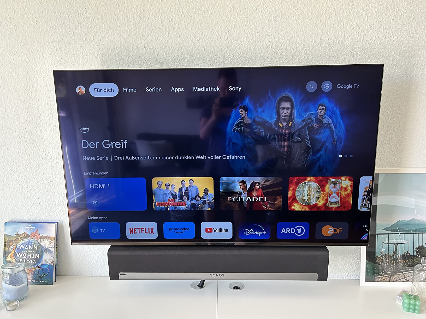 Ottimo TV, Google TV un po' lento
