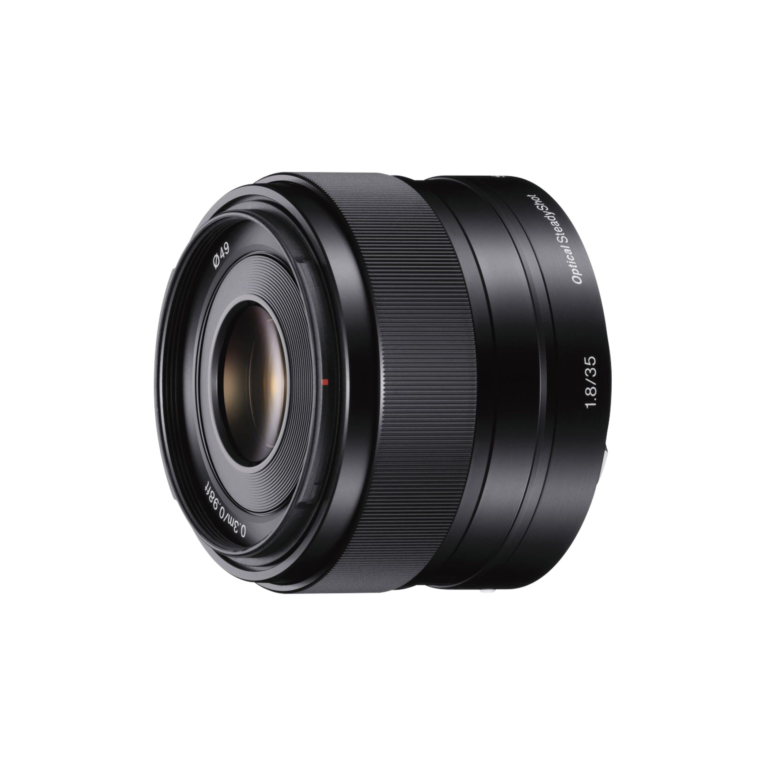 sony-sel35f18-obiettivo-35mm-f-1-8-grandangolare-aps-c-e-mount-con-stabilizzazio image 1