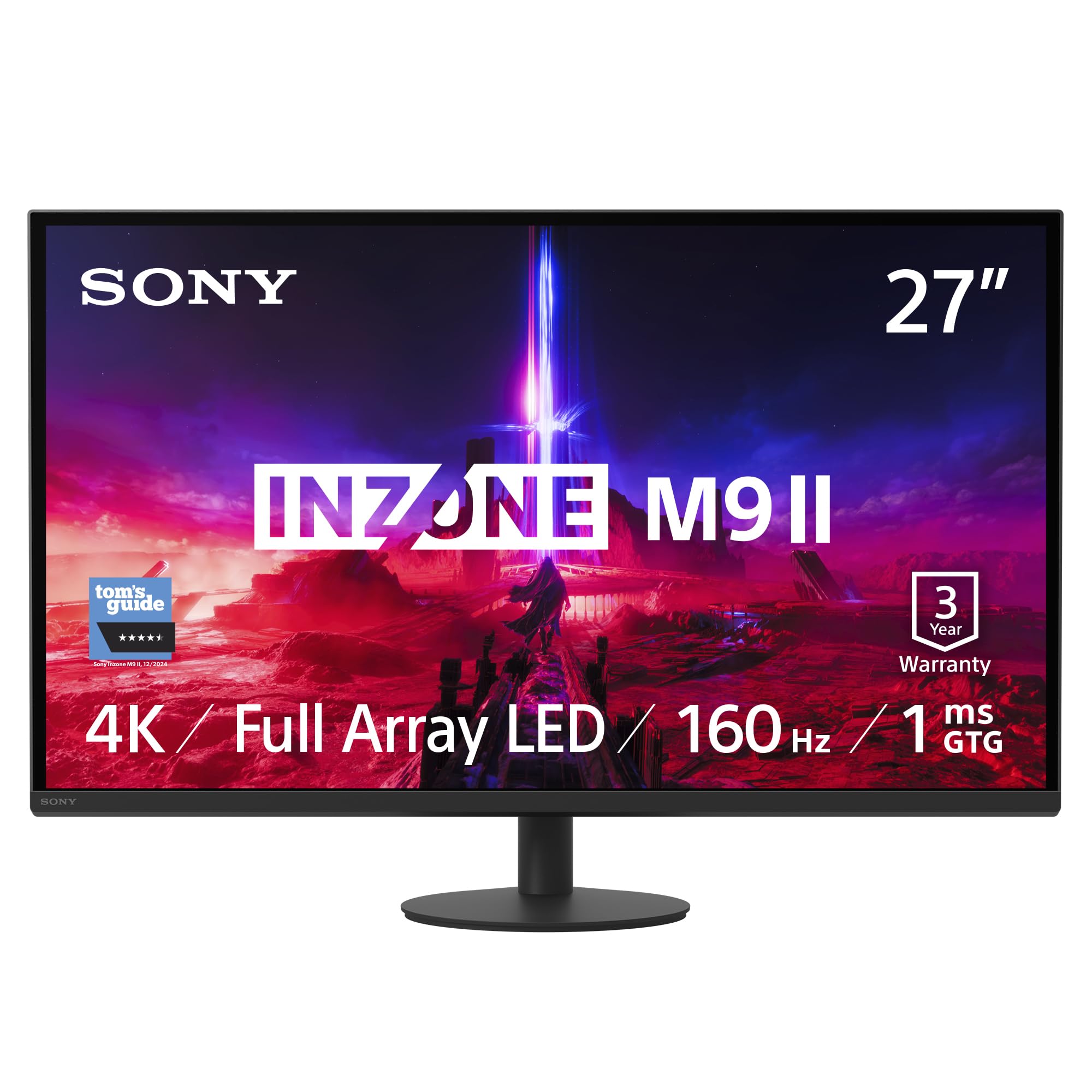 sony-inzone-m9ii-27-4k-gaming-monitor-160hz-1ms-gtg-full-array-led-g-sync-adapti image 2