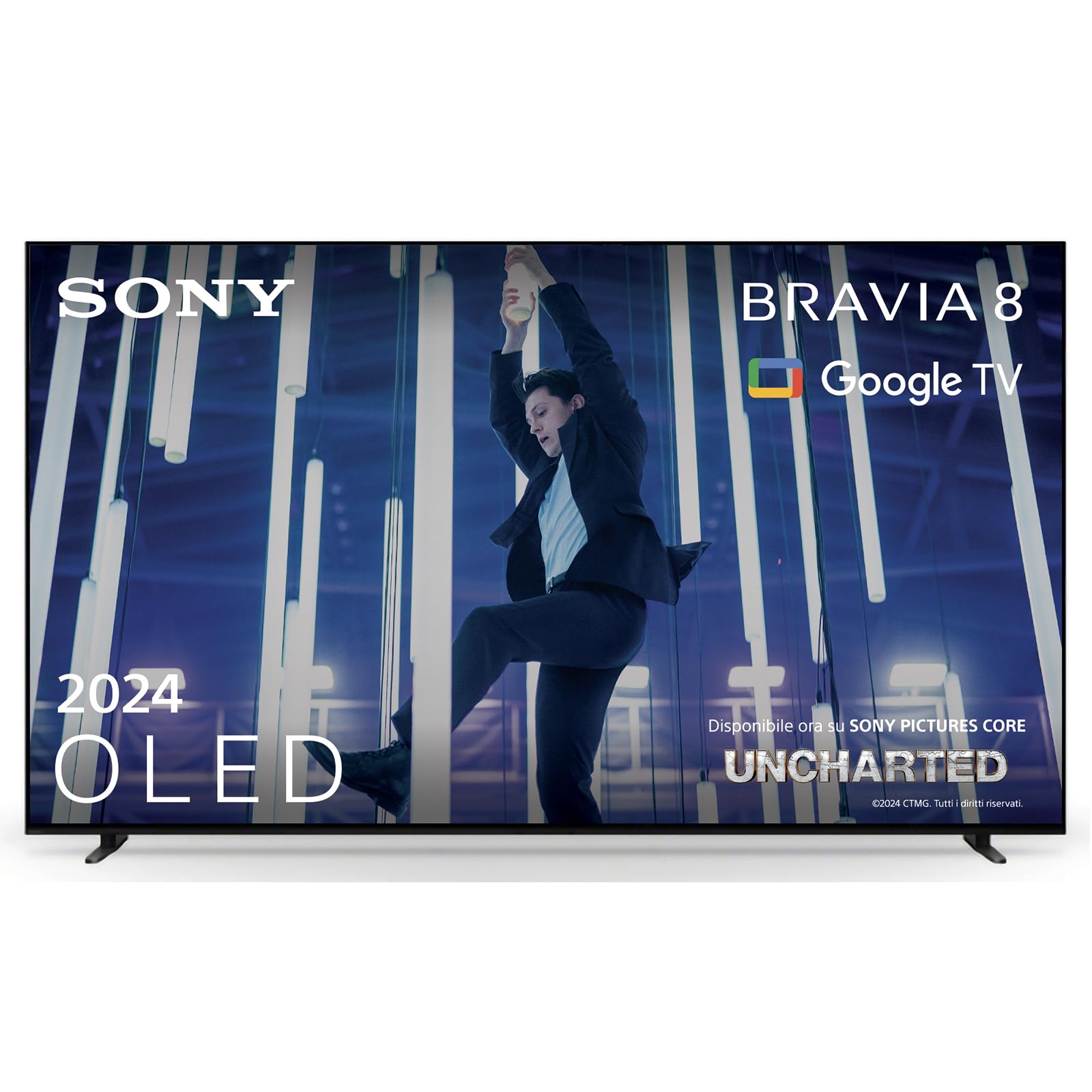 sony-bravia-8-oled-65-xr80-4k-hdr-google-smart-tv-2024-120hz-supporto-a-4-vie-re image 1