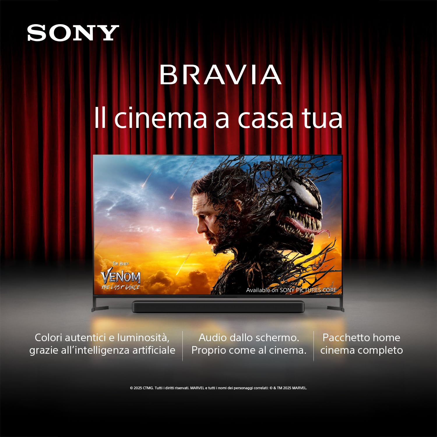 sony-bravia-5-55-tv-mini-led-4k-con-processore-ai-xr-xr-backlight-master-drive-d image 2