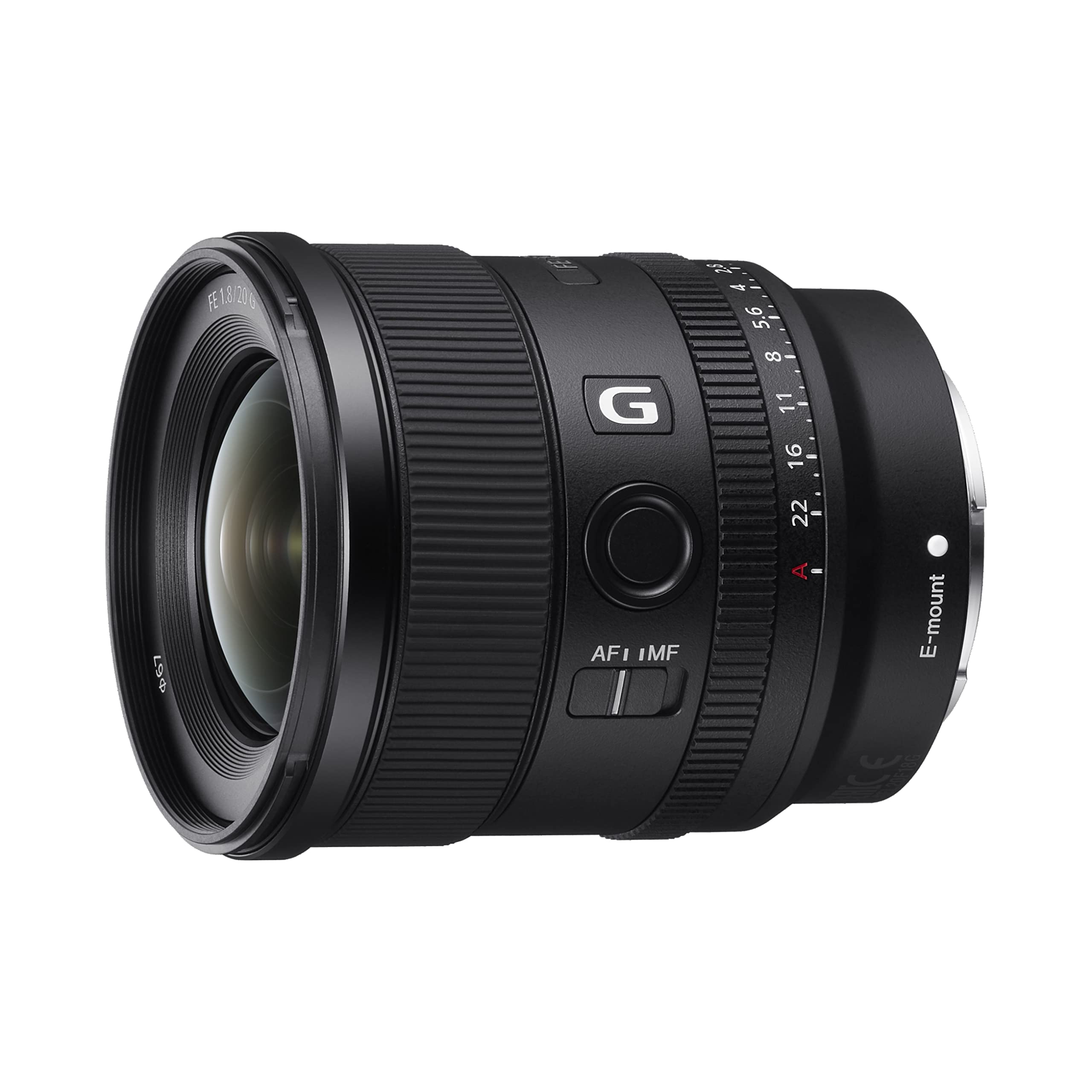 sony-sel20f18g-obiettivo-grandangolo-a-focale-fissa-20-mm-f1-8-serie-g-mirrorles image 1