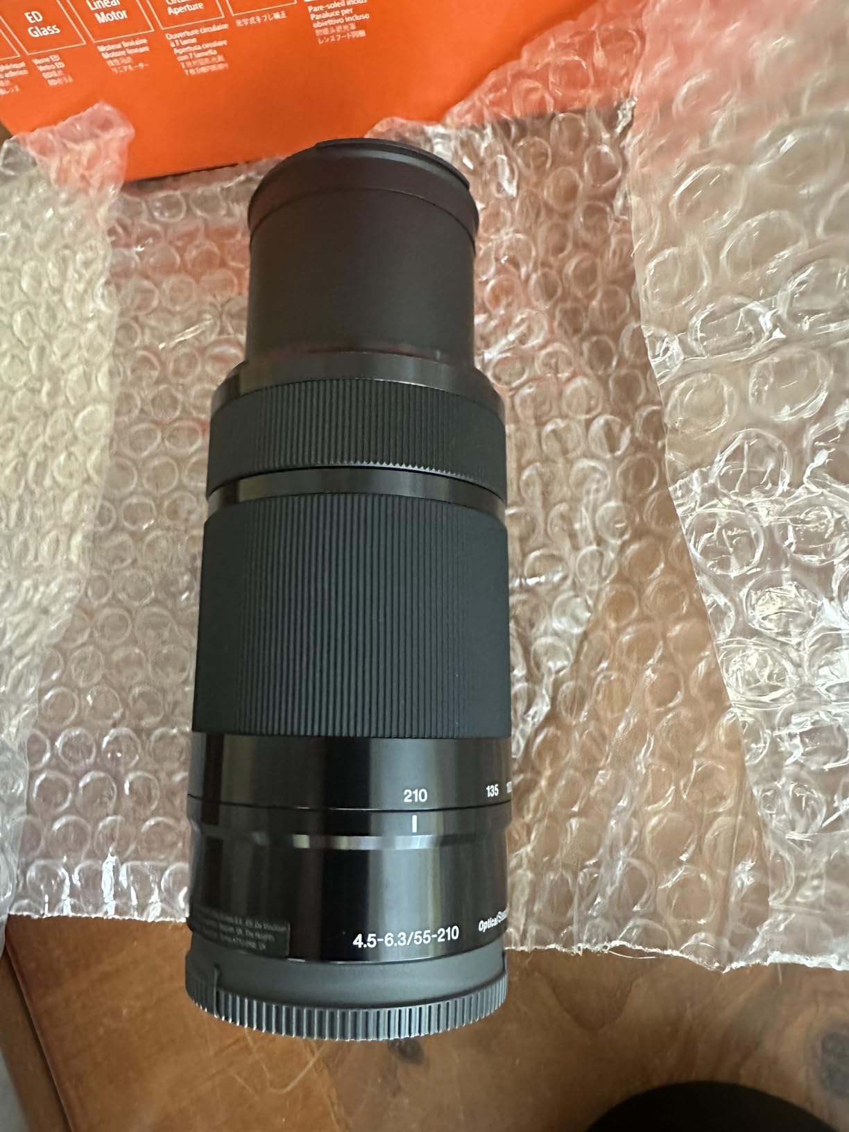 Nitido anche a 210mm