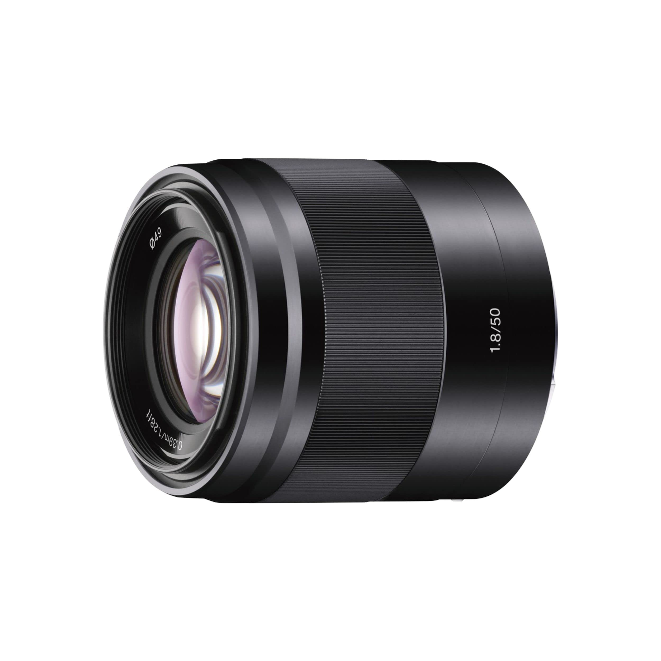 sony-sel50f18b-obiettivo-50mm-f-1-8-standard-per-ritratto-aps-c-stabilizzato-oss image 1