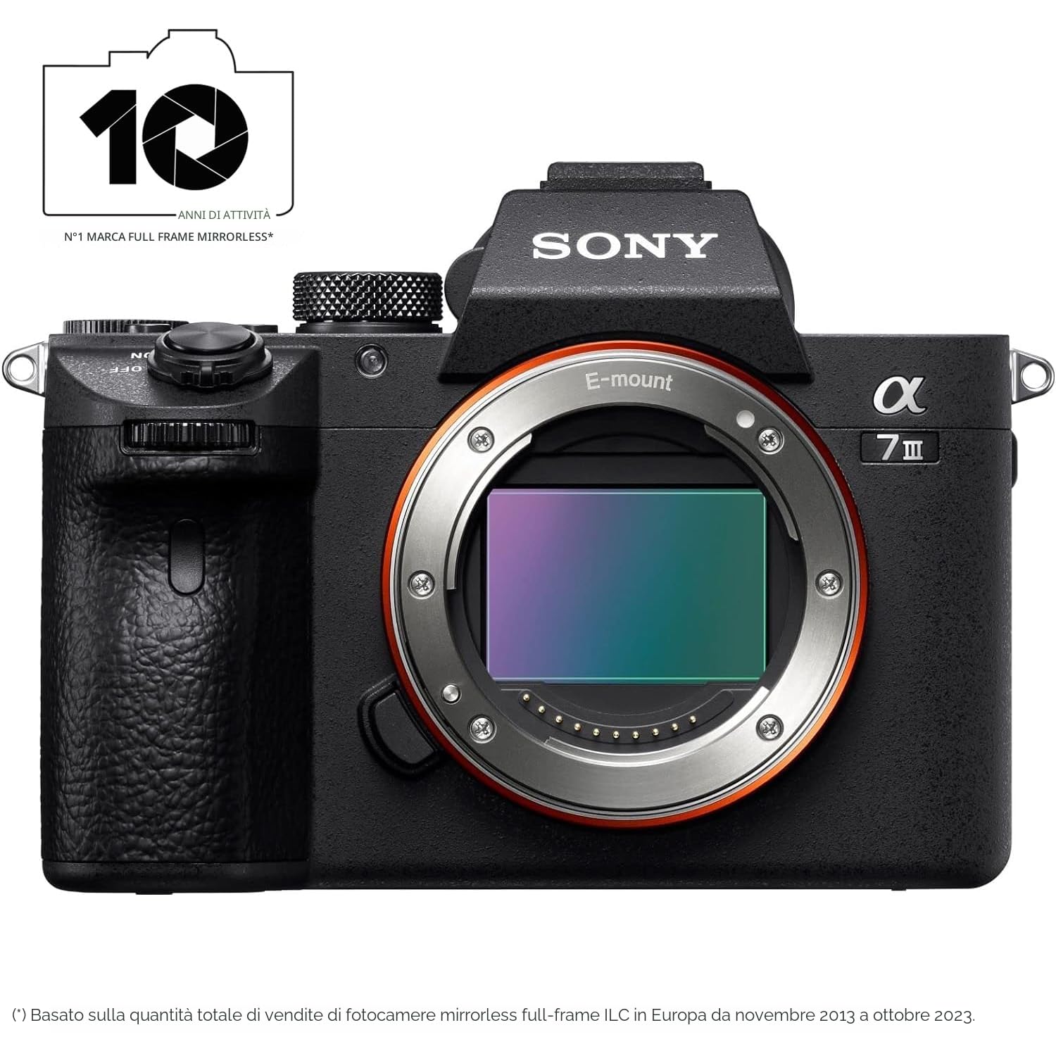sony-alpha-7-iii-ilce-7m3k-fotocamera-mirrorless-full-frame-24-2-mp-con-obiettiv image 2