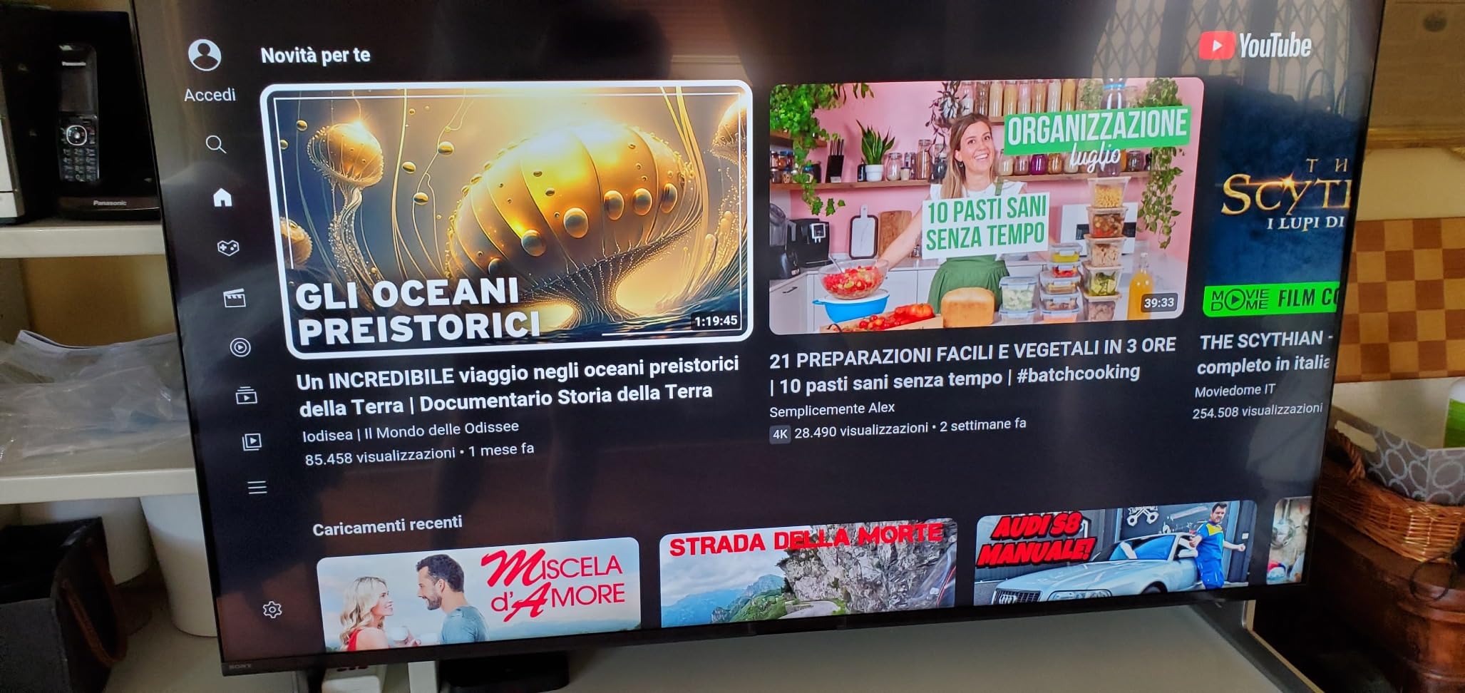 Ottima TV, telecomando migliorabile