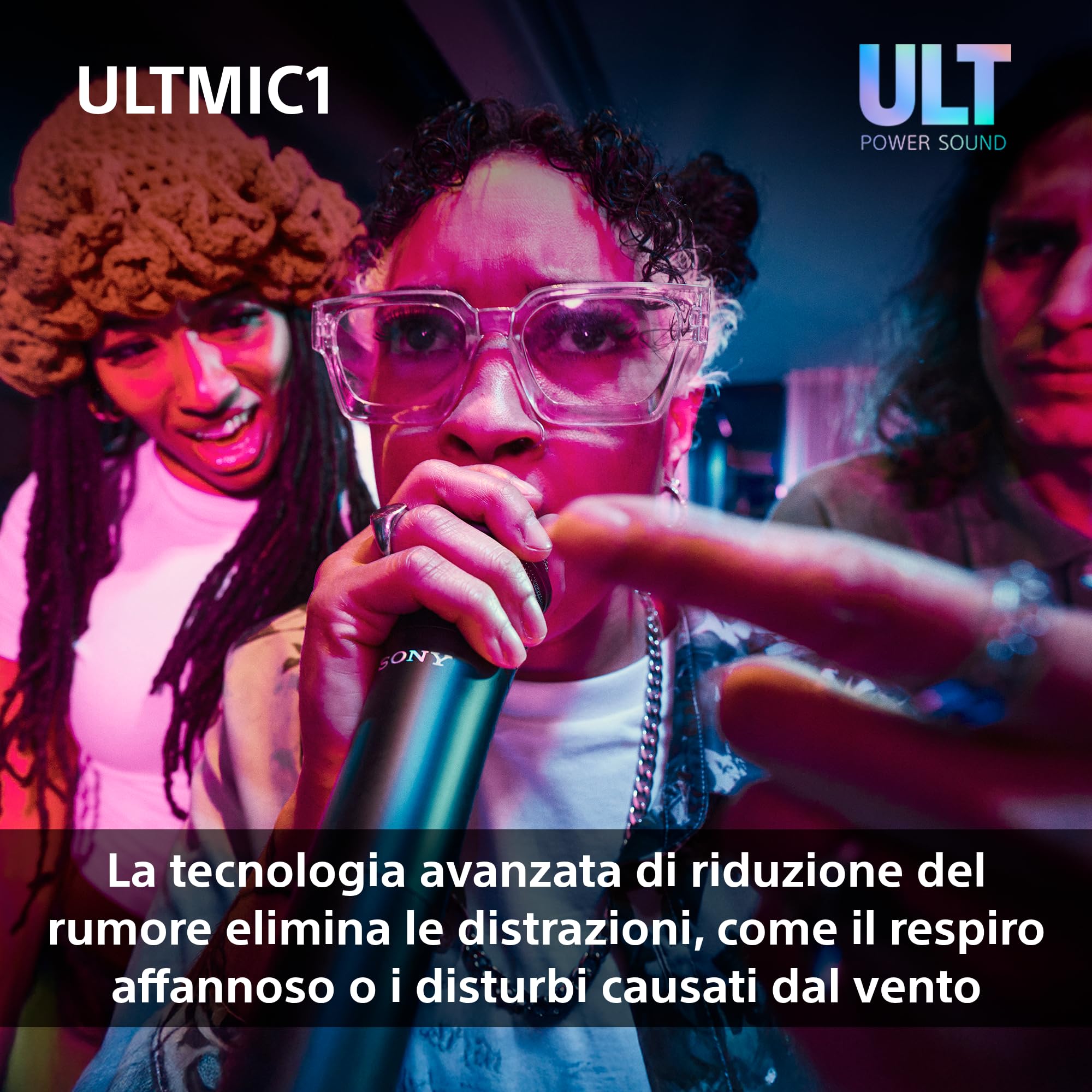 sony-ultmic1-set-di-microfoni-wireless-con-2-microfoni-e-ricevitore-riduzione-de image 5