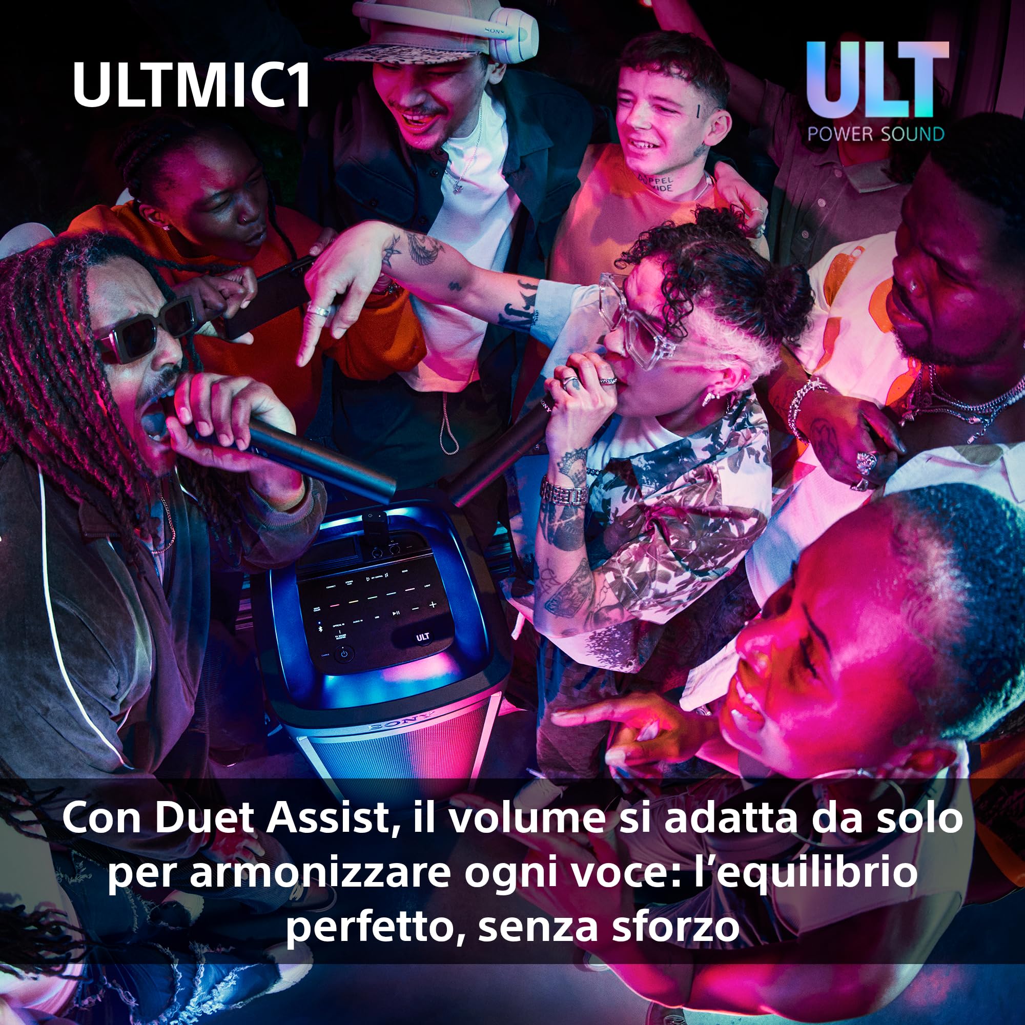 sony-ultmic1-set-di-microfoni-wireless-con-2-microfoni-e-ricevitore-riduzione-de image 6