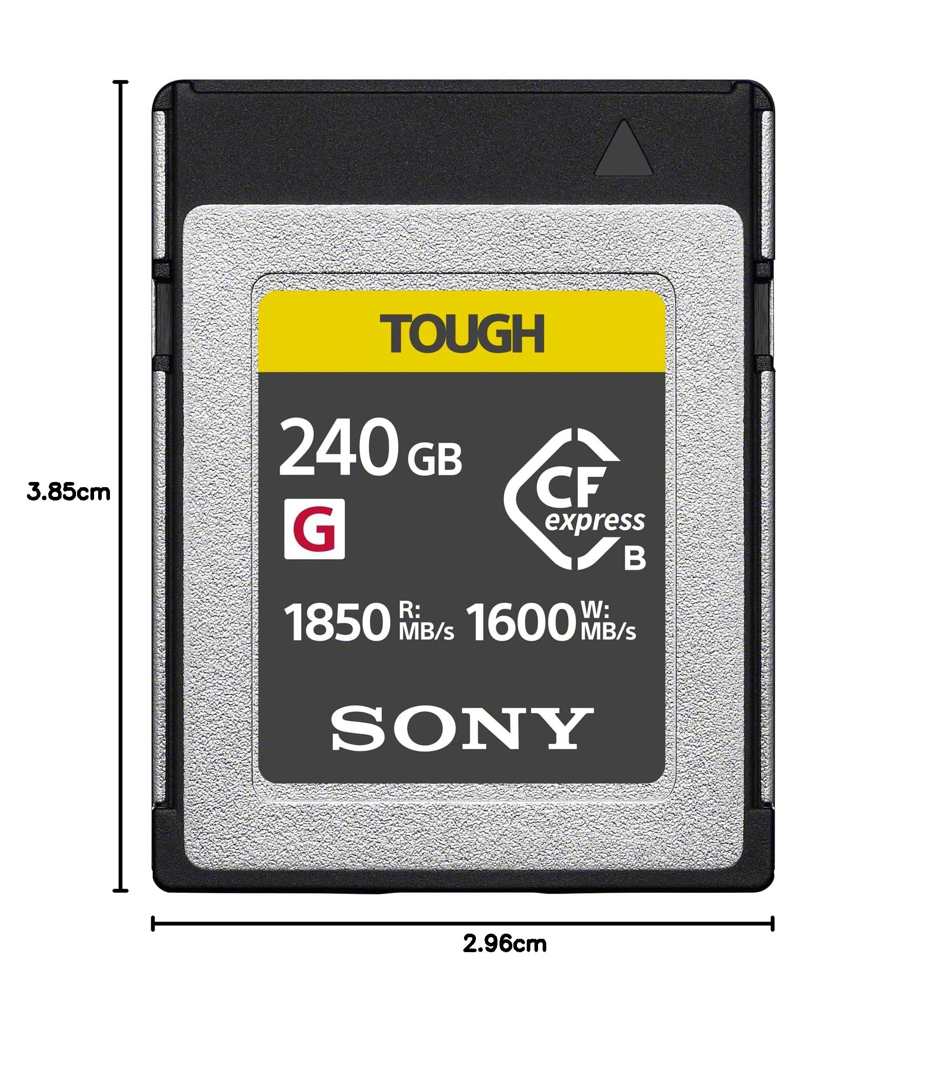 sony-cfexpress-type-b-tough-240-gb-cebg240t-lettura-1850-mb-s-scrittura-1600-mb- image 3