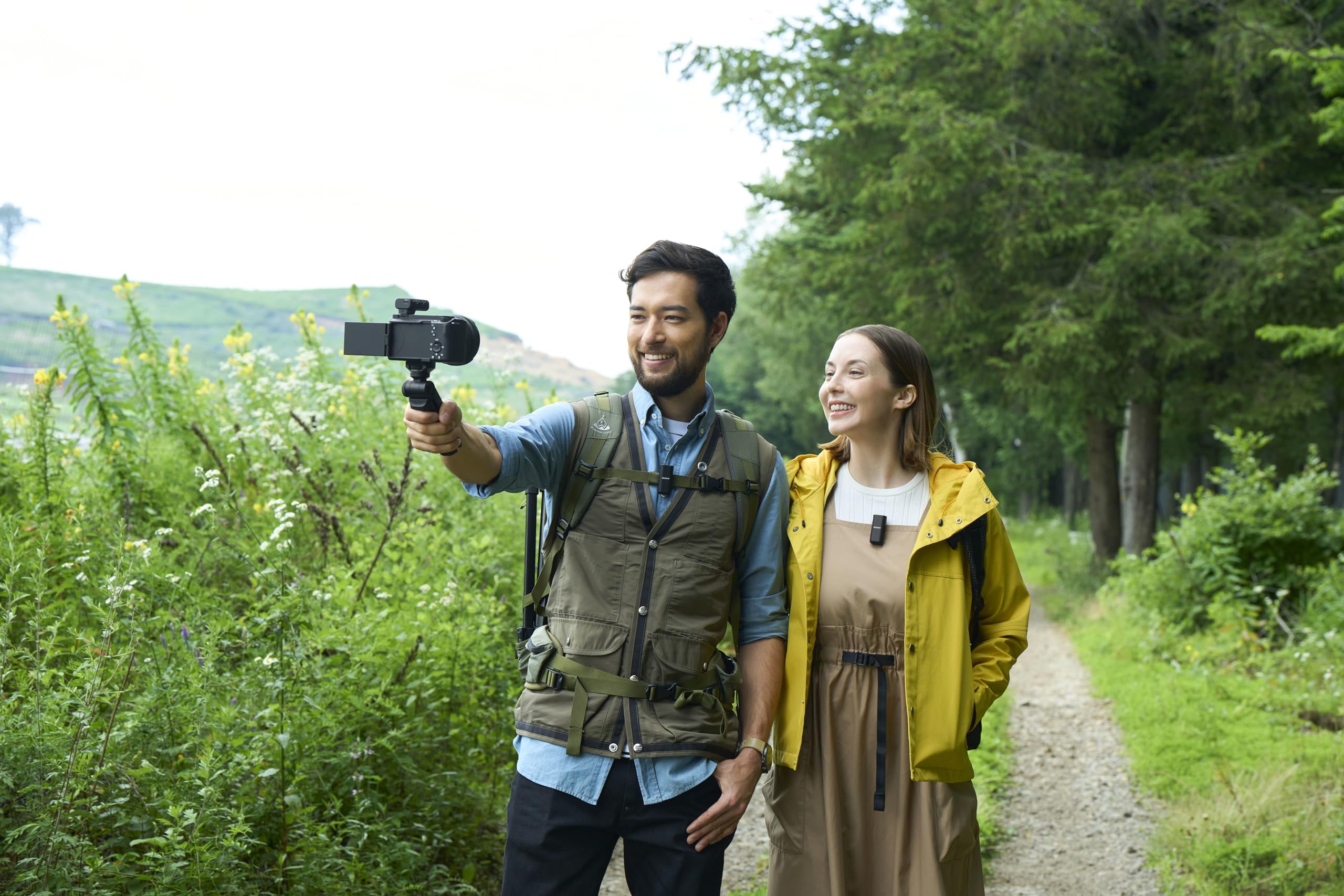 sony-ecm-w3-sistema-microfono-wireless-a-mano-e-lavalier-trasmissione-digitale-s image 5