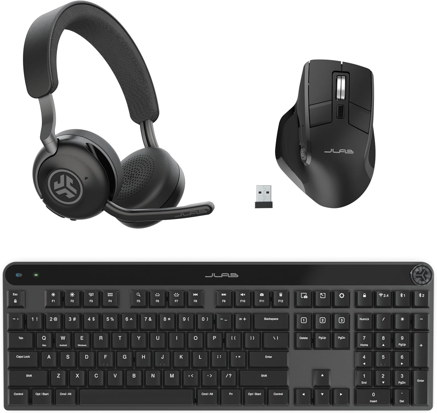 jlab-epic-work-bundle-cuffie-wireless-epic-work-tastiera-meccanica-epic-e-mouse- image 1