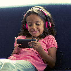 jlab-jbuddies-folding-kids-headphones-nero-rosa-cuffie-on-ear-per-bambini-con-li image 7
